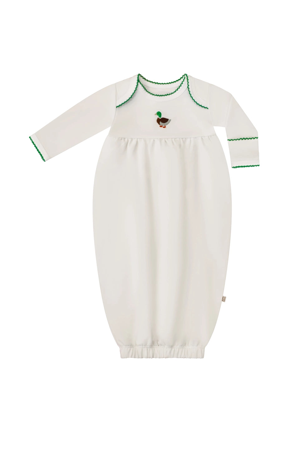 Mallard Pip Embroidered Gown