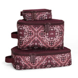 Paisley Wine Pack Like a Boss Packing Cubes
