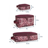 Paisley Wine Pack Like a Boss Packing Cubes