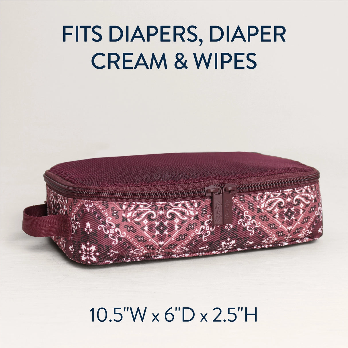 Paisley Wine Pack Like a Boss Packing Cubes