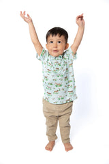 Delta Bird Hunting Dogs Bamboo Toddler Polo