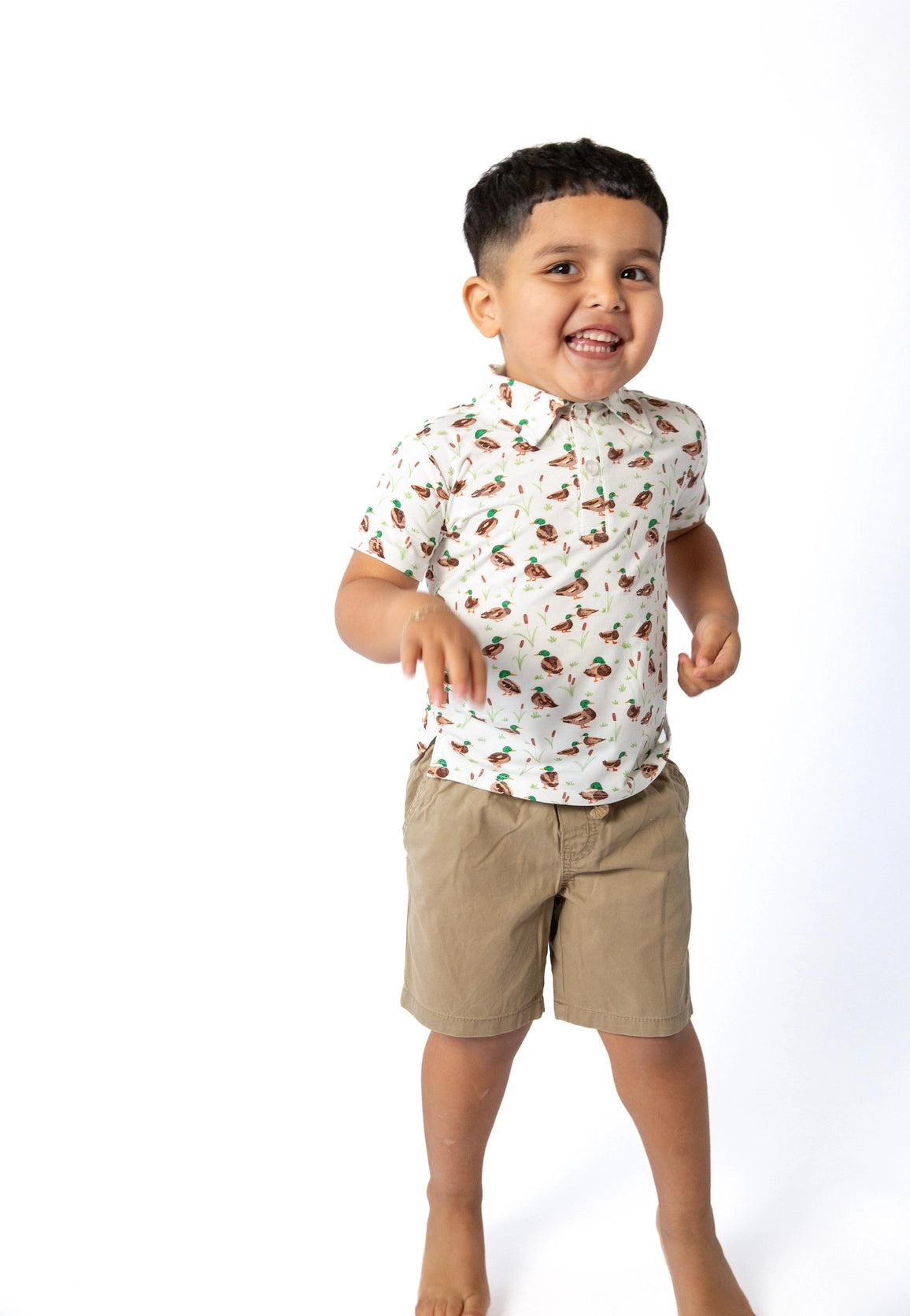 Mallard Drake Bamboo Toddler Polo