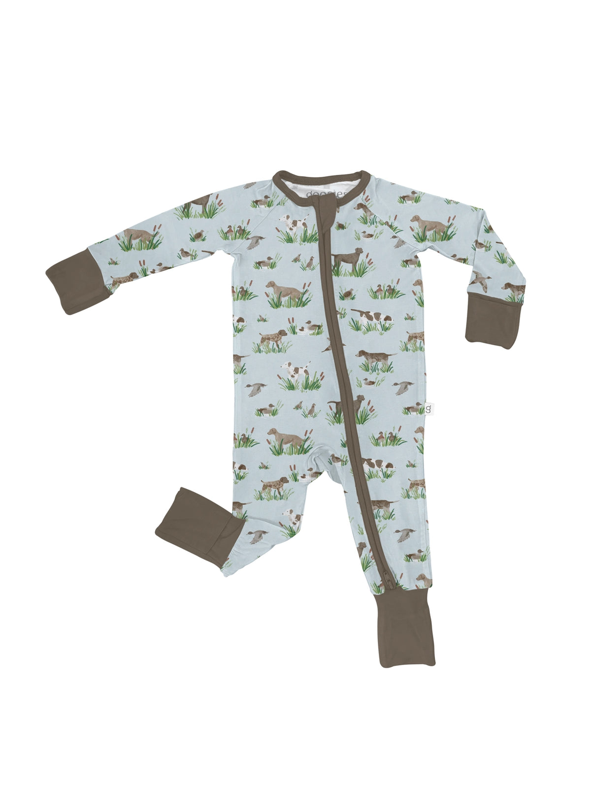 Delta Bird Hunting Dogs Bamboo Zipper PJ’s