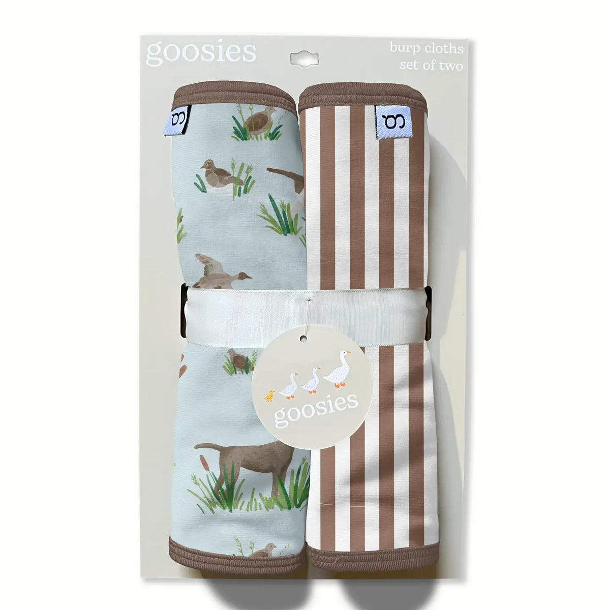 Delta Bird Hunting Dogs Bamboo Burp Cloth Set