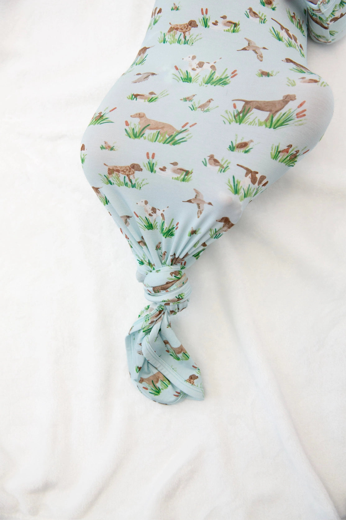 Delta Bird Hunting Dogs Bamboo Knotted Gown