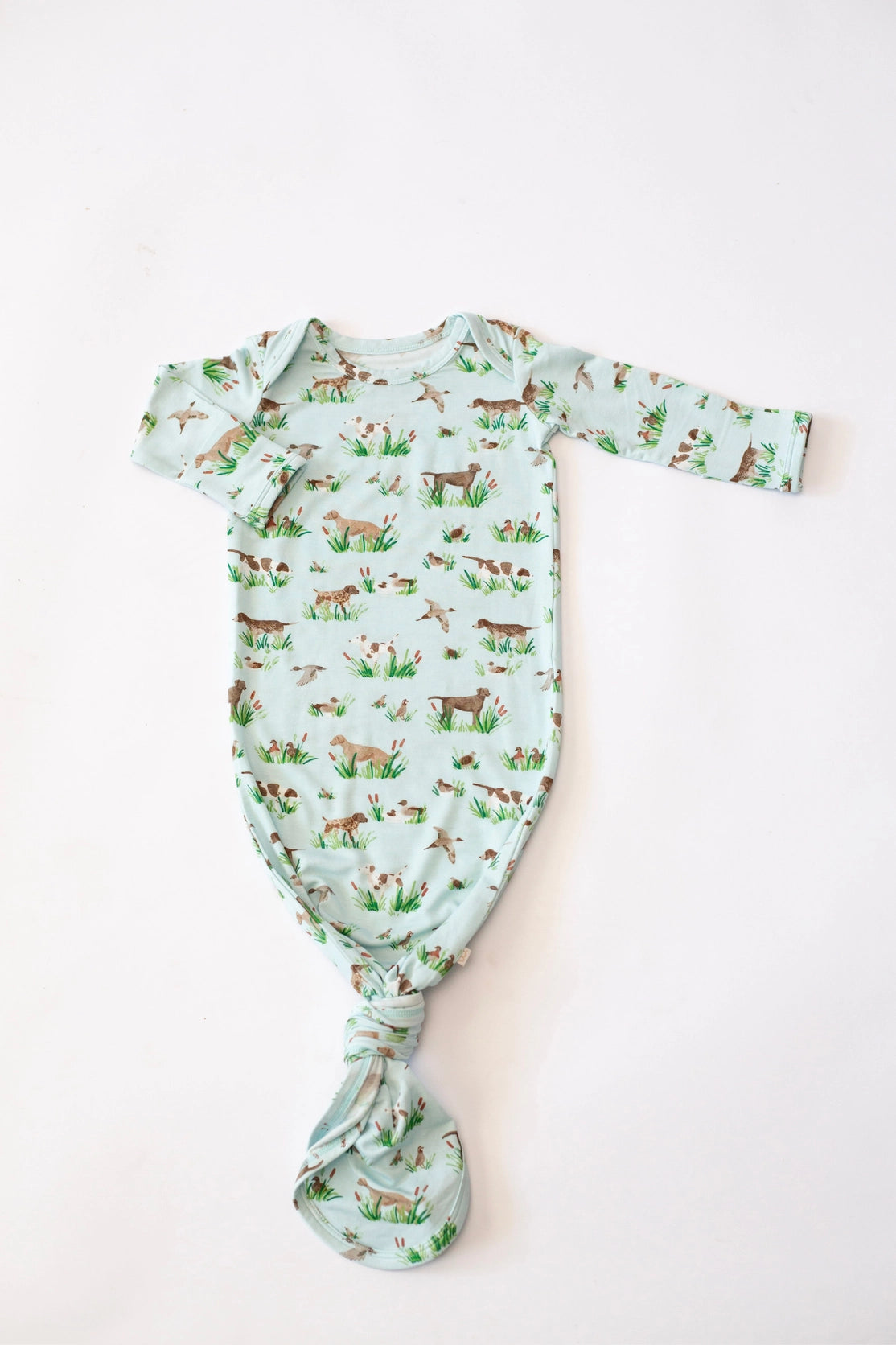Delta Bird Hunting Dogs Bamboo Knotted Gown