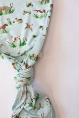 Delta Bird Hunting Dogs Bamboo Knotted Gown