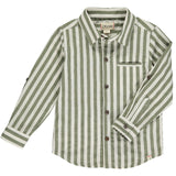 Green Retro Stripe Shirt