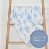 Chinoiserie Muslin Swaddle