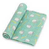Hole in One Muslin Swaddle