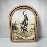 Arch Top Southwest Cowboy Canvas Photo