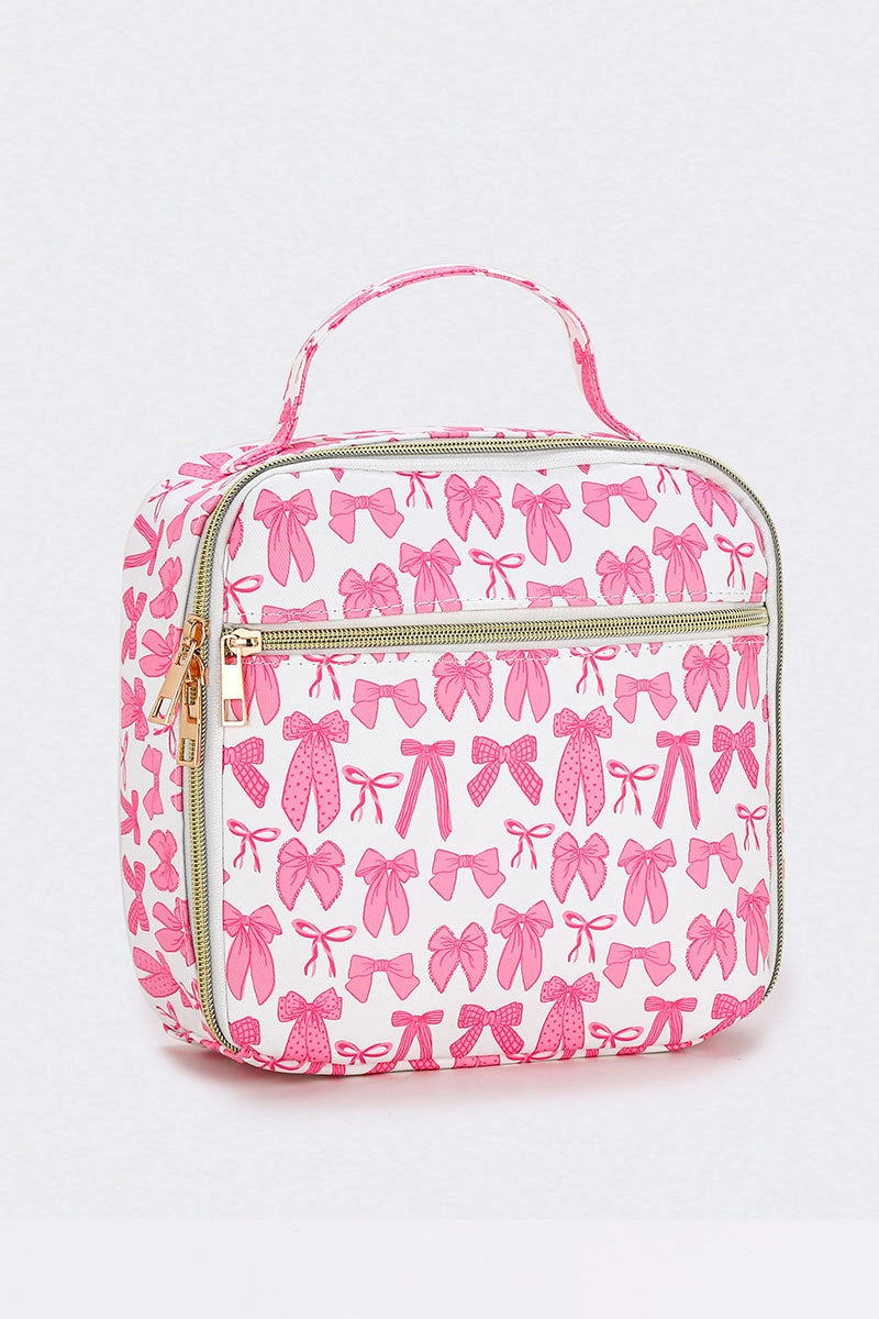 Pink Bows Lunch Box
