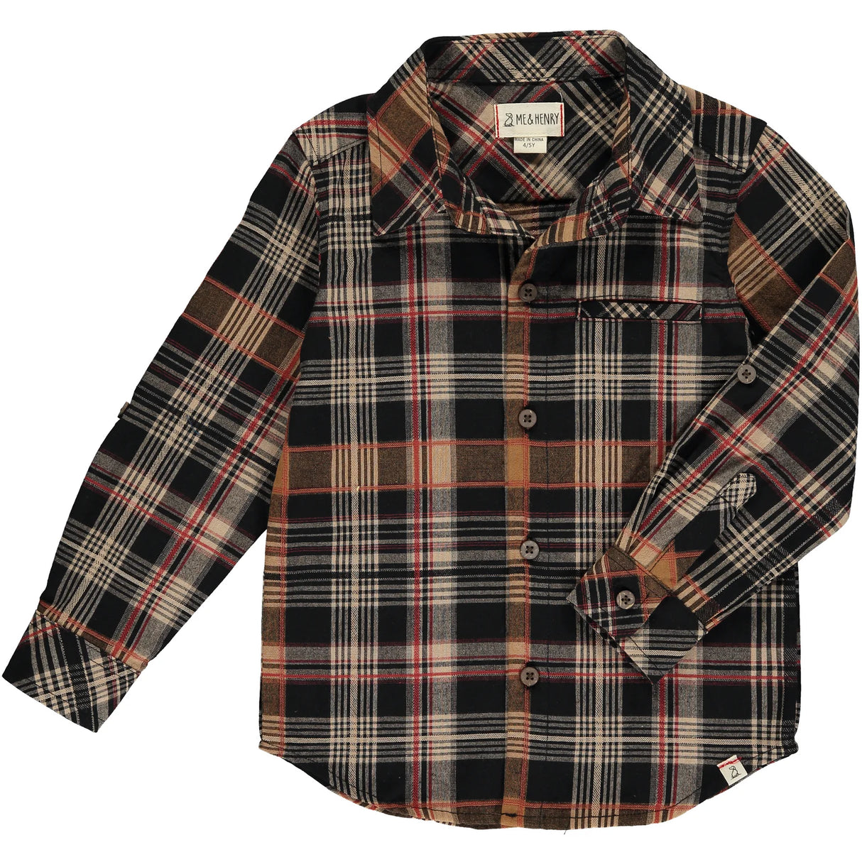 Brown Atwood Plaid Shirt