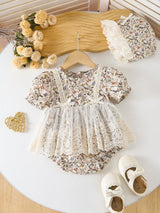 Floral Lace Romper