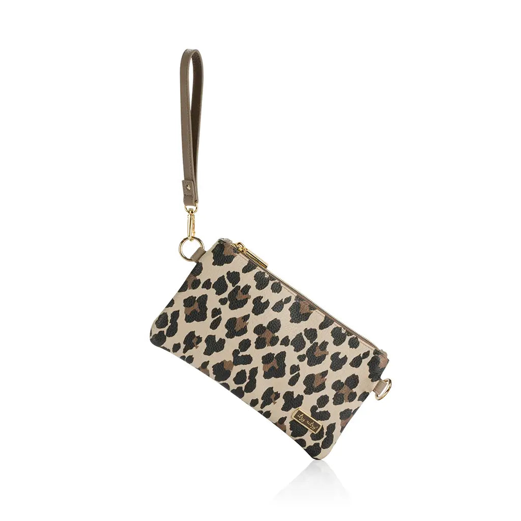 Leopard Boss Pouch Wallet