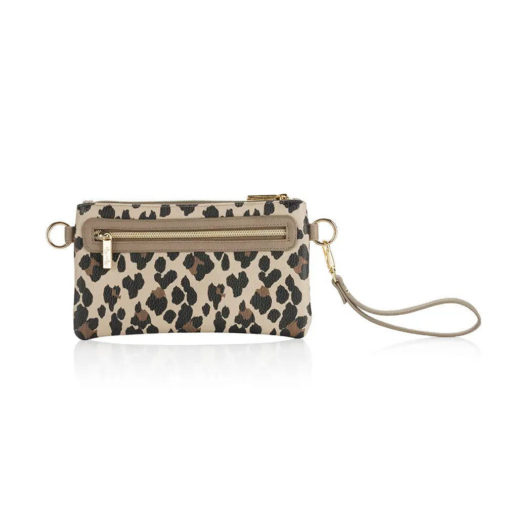 Leopard Boss Pouch Wallet