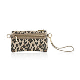 Leopard Boss Pouch Wallet