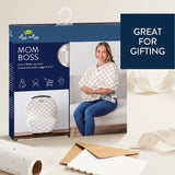 Taupe Checkerboard Mom Boss 4-in-1 Multi-Use Cover