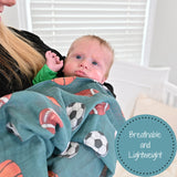 Sports Muslin Swaddle