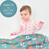 Sports Muslin Swaddle
