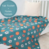 Sports Muslin Swaddle