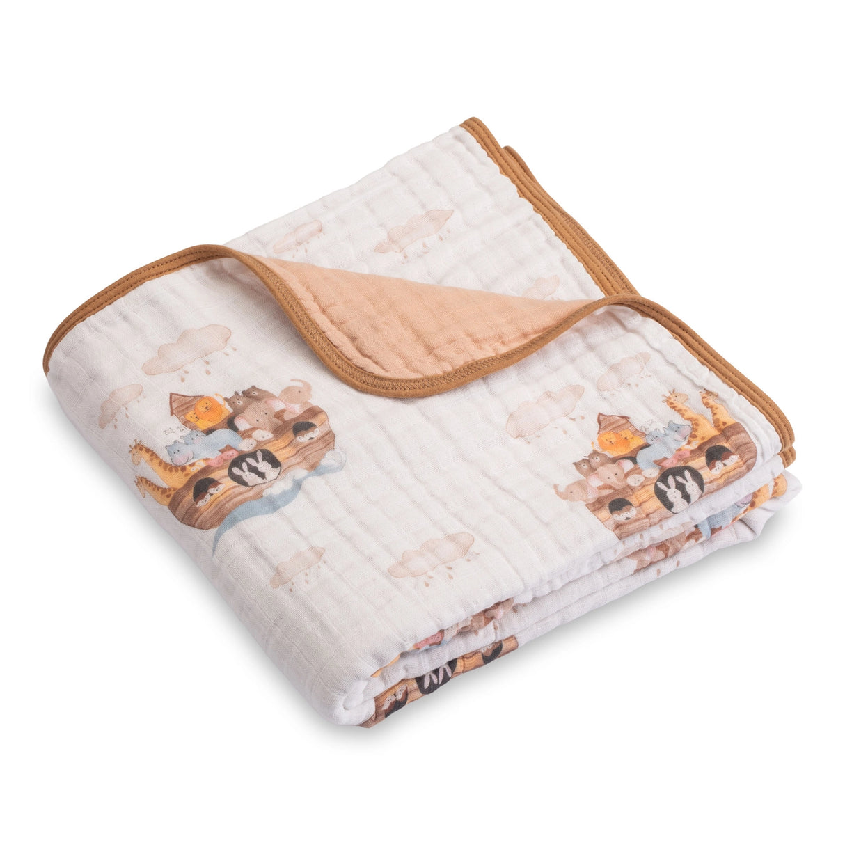 Noah’s Ark Cotton Muslin Quilt
