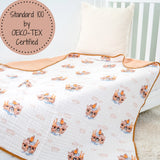 Noah’s Ark Cotton Muslin Quilt