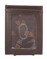 Buck Men’s Magnetic Front Pocket Old School Camo Lather Wallet