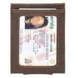Texas A&M Aggies Men's Magnetic Front Pocket Leather Wallet.
