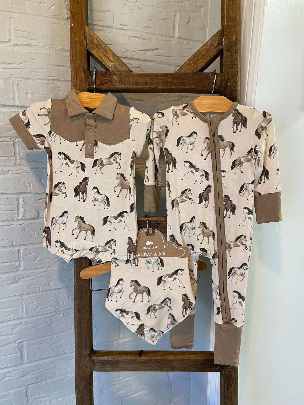 Wild Horses Polo Romper