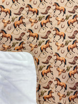 The Cowboy Rides Away Plush Swaddle