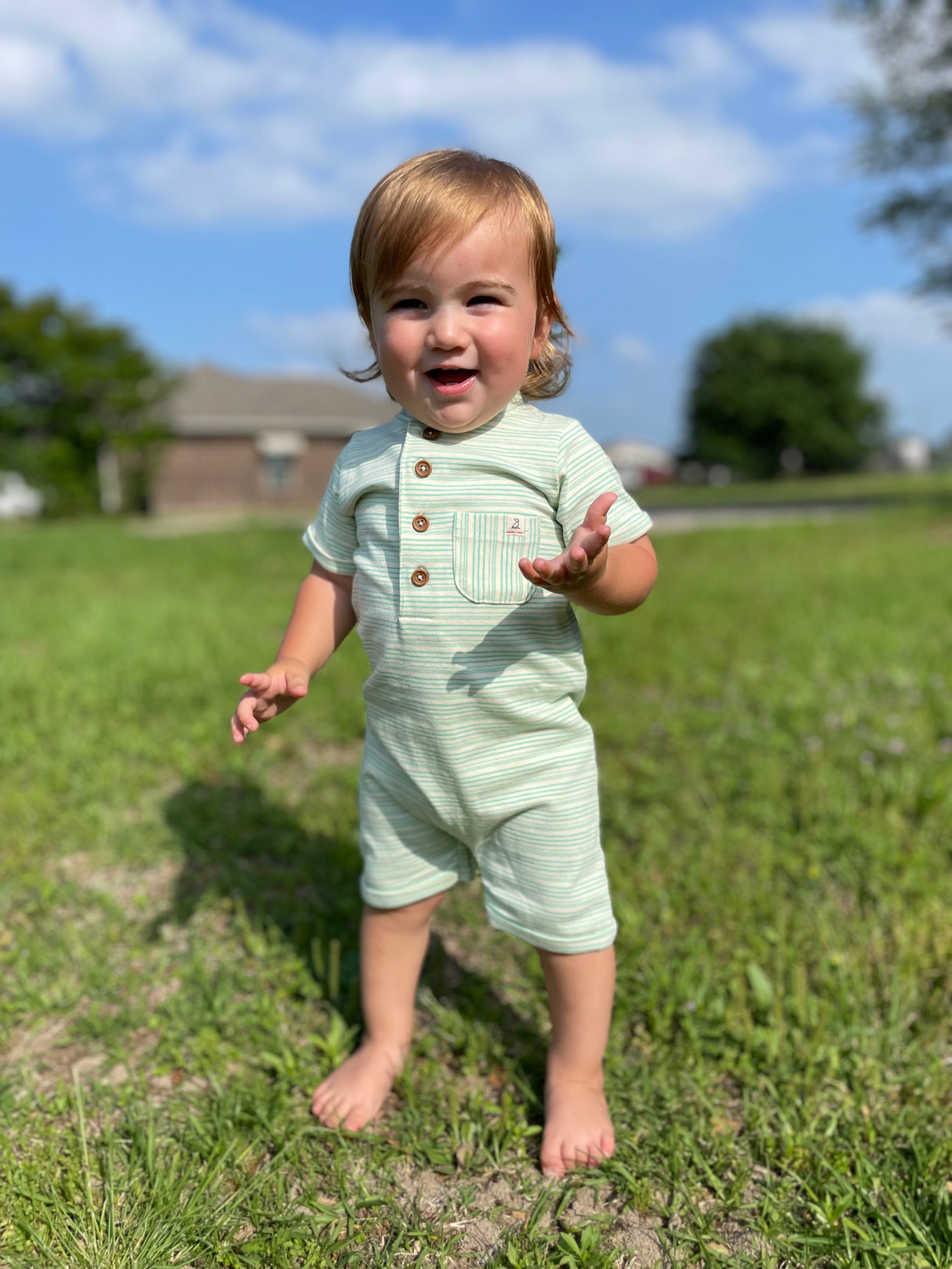 All In The Mint Romper