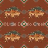 Desert Moon Buffalo Swaddle