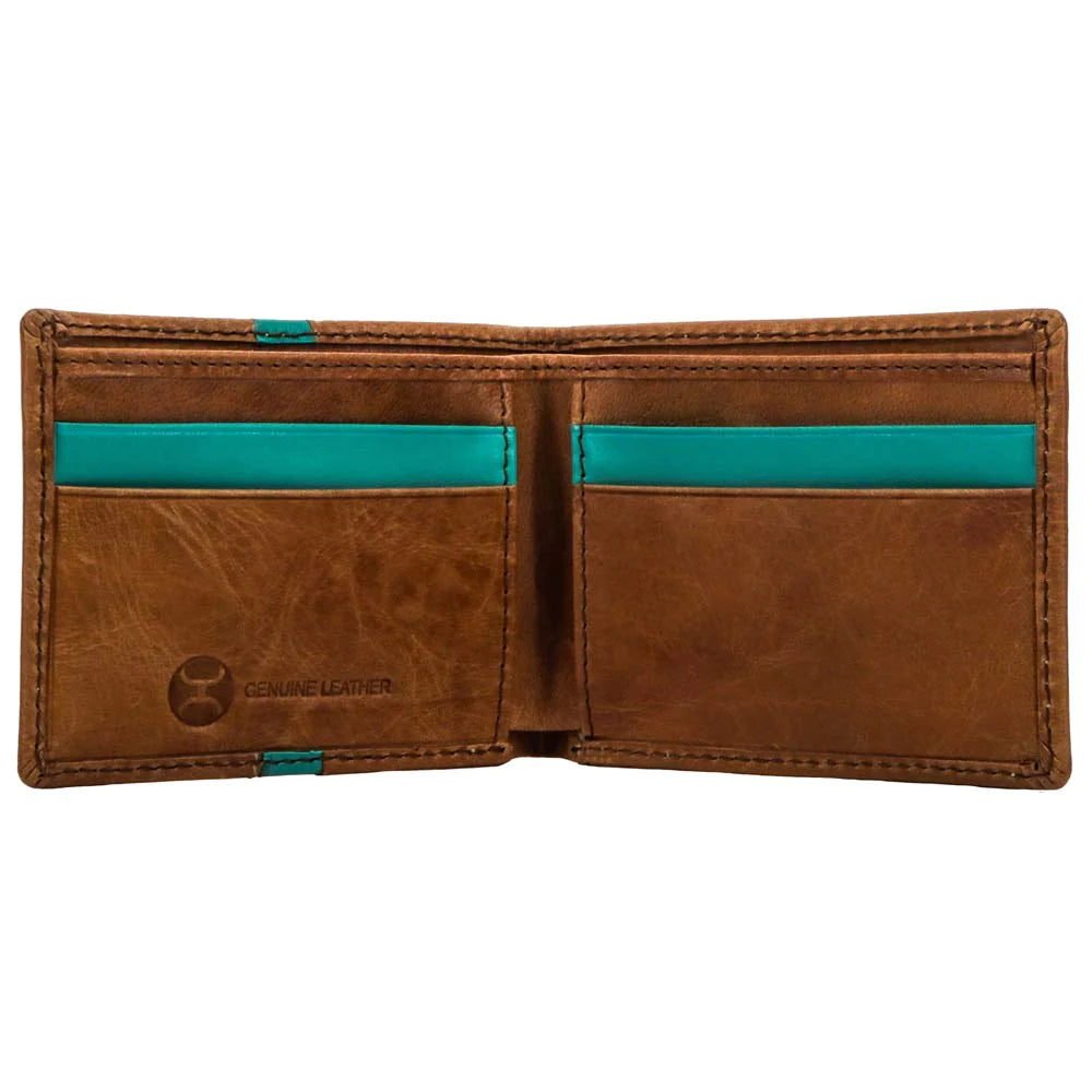 Tonkawa Turquoise Bi-Fold Wallet