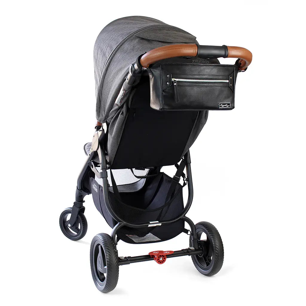 Black & Silver Travel Stroller Caddy