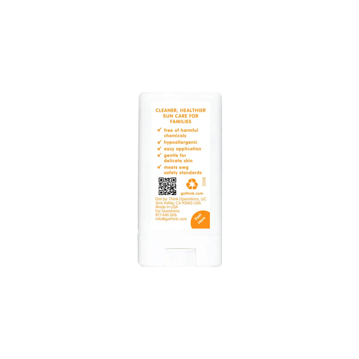 10ml Thinkbaby Sunscreen Stick 30SPF