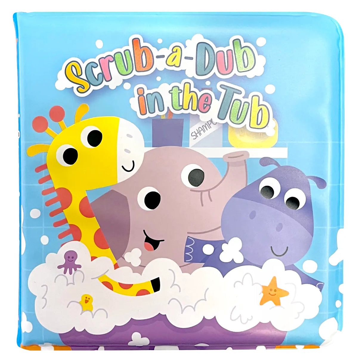 Scrub-A-Dub in the Tub - Children'S Waterproof Bath Book and Toy Set