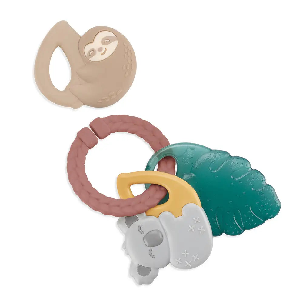 Tropical Itzy Keys Texture Ring + Rattle