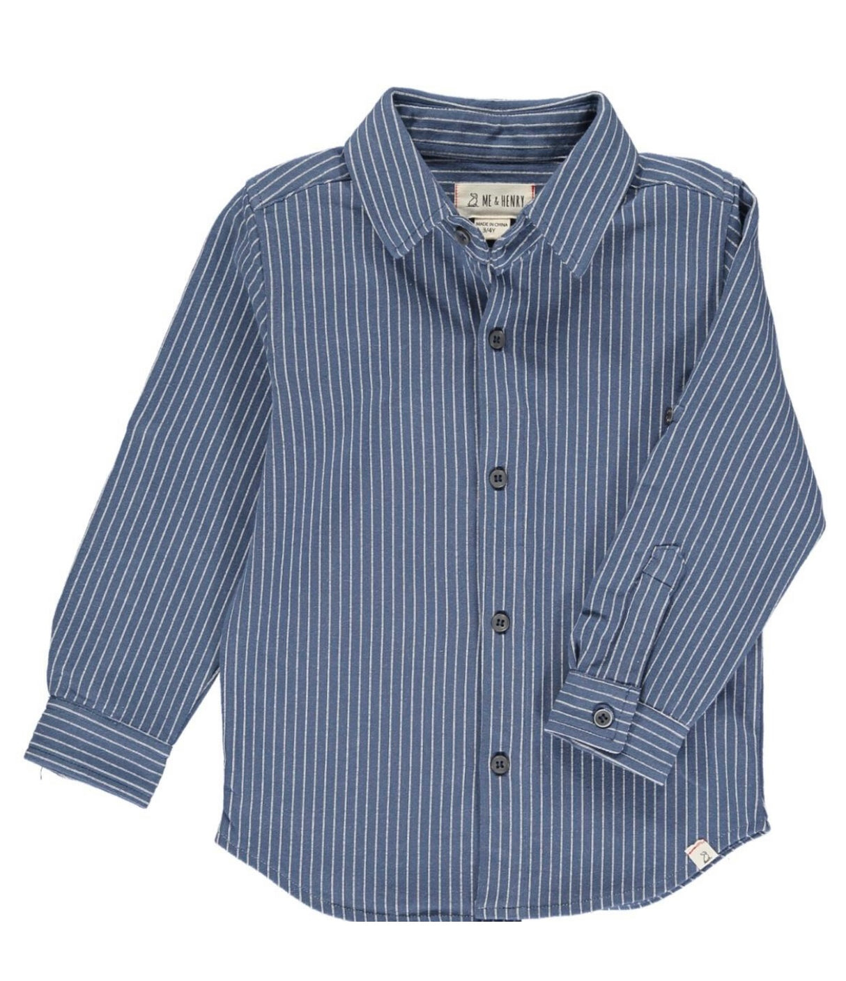 Columbia Blue Button-up