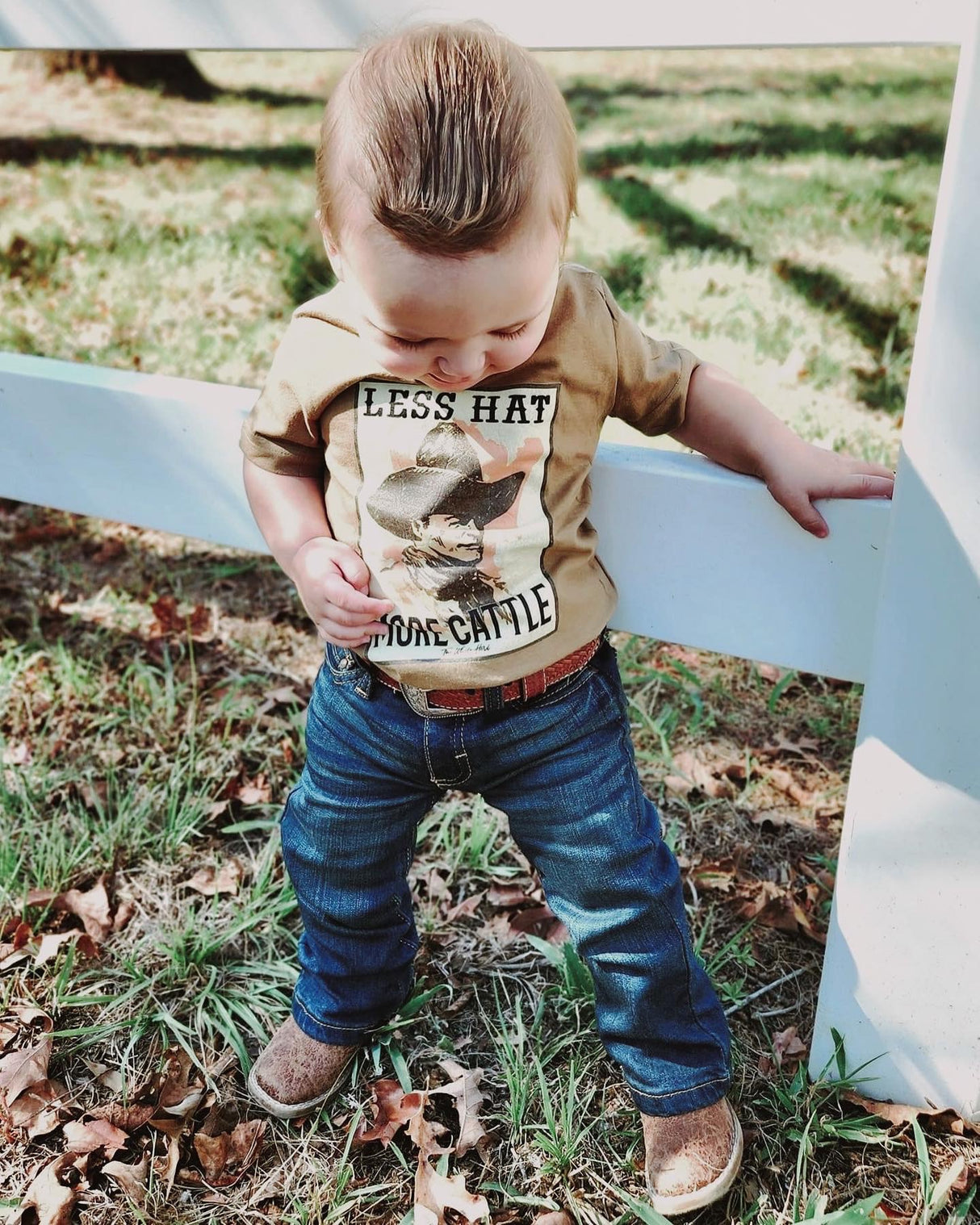 Less Hat, More Cattle Tee