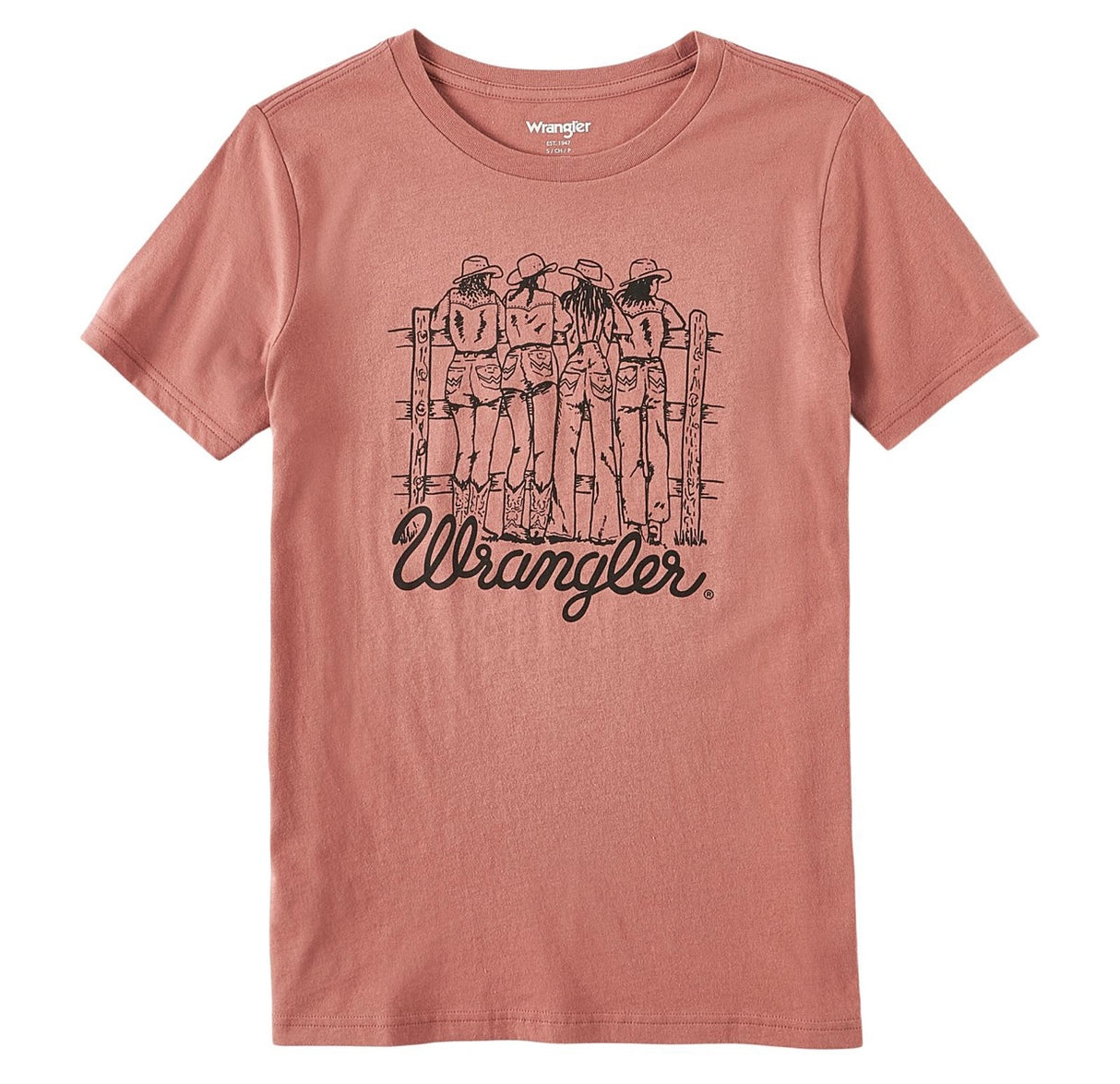 Wrangler Butt Graphic Adult Tee