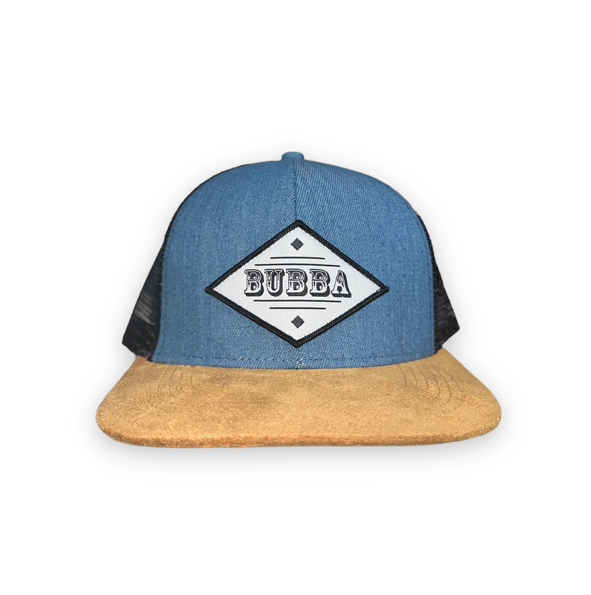 Blue Denim & Suede Bubba Hat