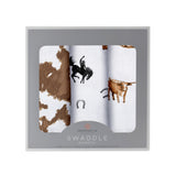 On The Range Swaddles - 3PK