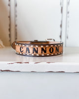 Western Scene Blank Tooled Personalization Belt