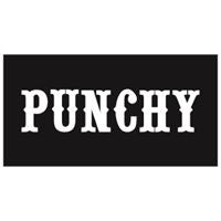 Punchy Black Sticker