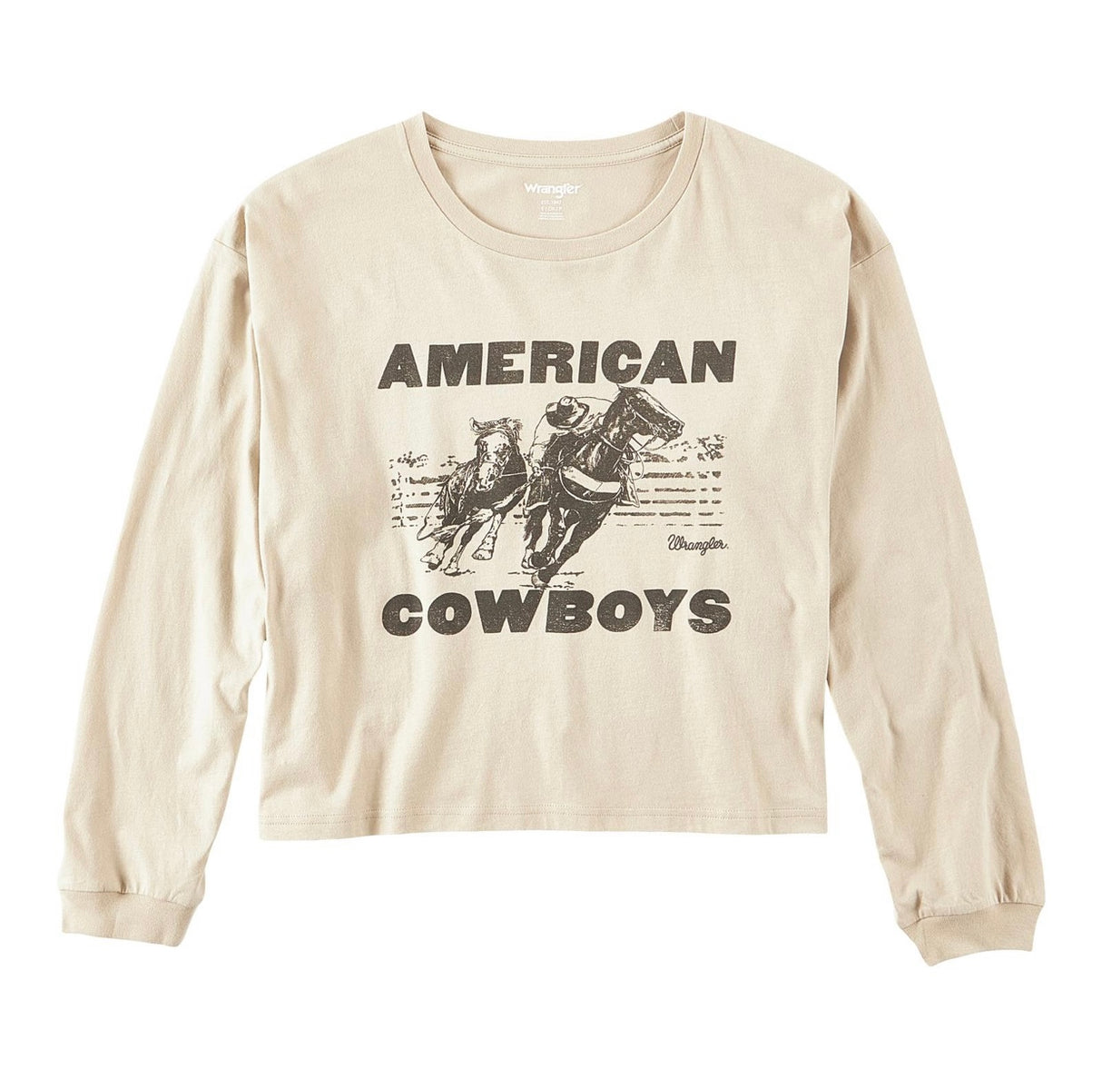 American Cowboy Womens Crop Tee