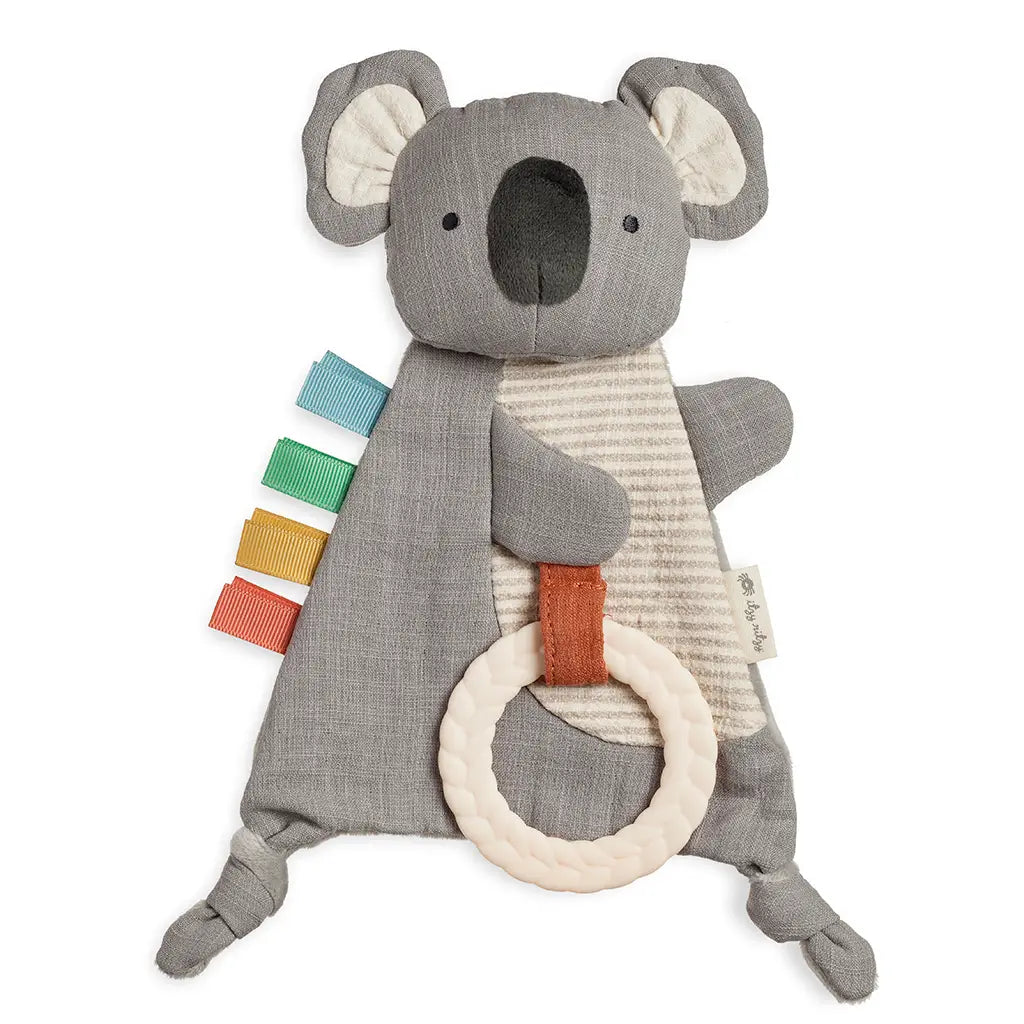 Bitzy Crinkle Koala Sensory Toy & Teether