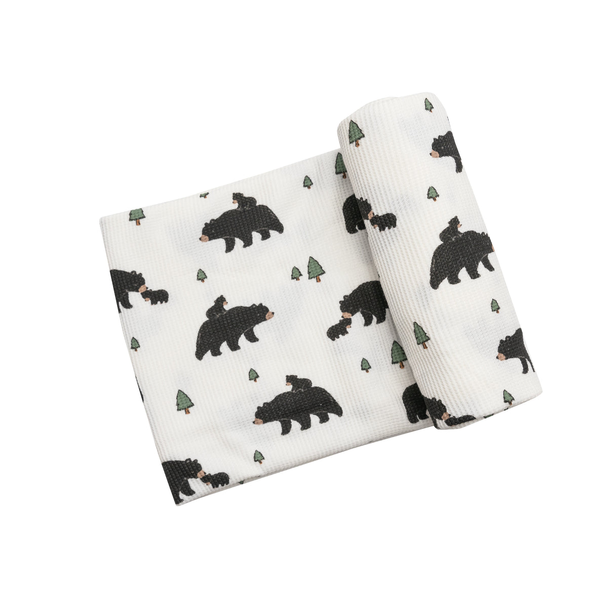 Black Bear Waffle Cone Swaddle