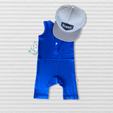 Blue Clear Sky Tank Romper