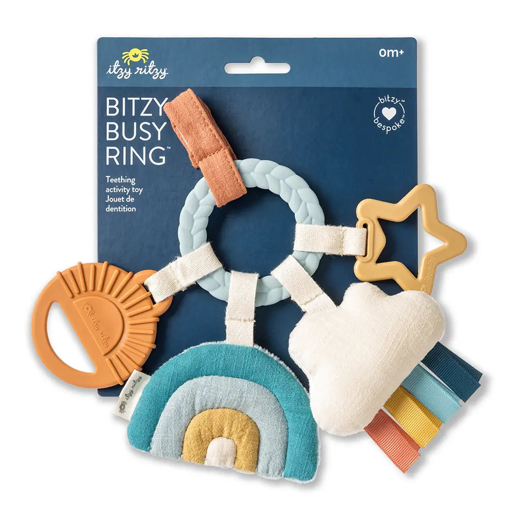 Bitzy Busy Teething Ring